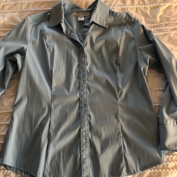 Button down collar shirt with Stretch size lg - Picture 7 of 7